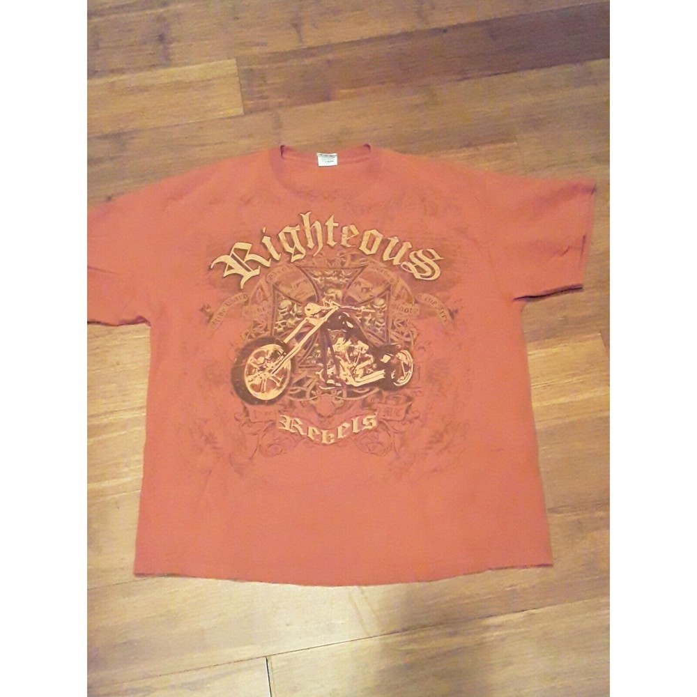 Vintage Tshirt, Righteous Rebels MC Tshirt Size XL